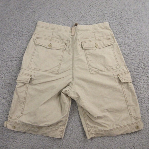 Vintage Abercrombie & Fitch Mens Cargo Shorts size Small‎ Y2K 200s Drawstring - Picture 4 of 9